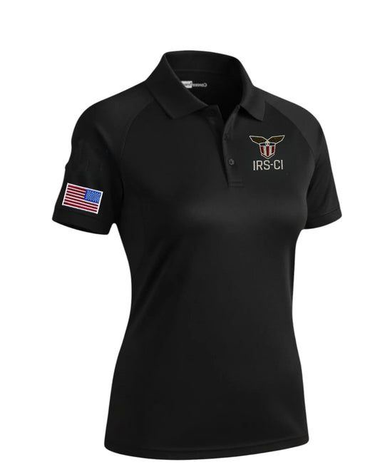 LADIES'S IRS CI S/A SEAL W/ REV MULTI FLAG POLO-CS411