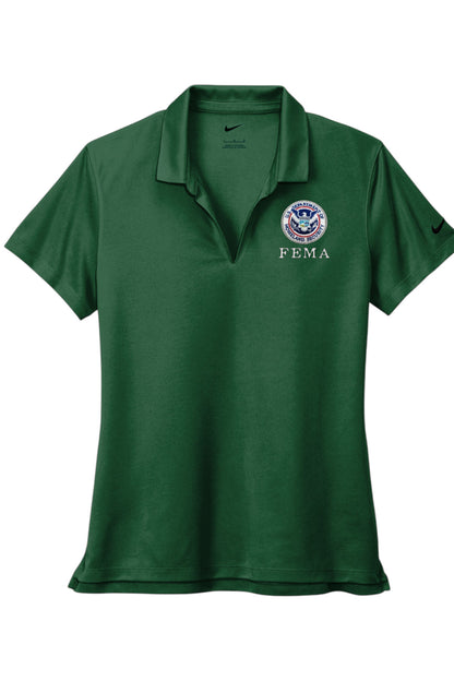 WOMEN'S FEMA NIKE WOMEN'S DRI-FIT MICRO PIQUE 2.0 POLO NKDC1991