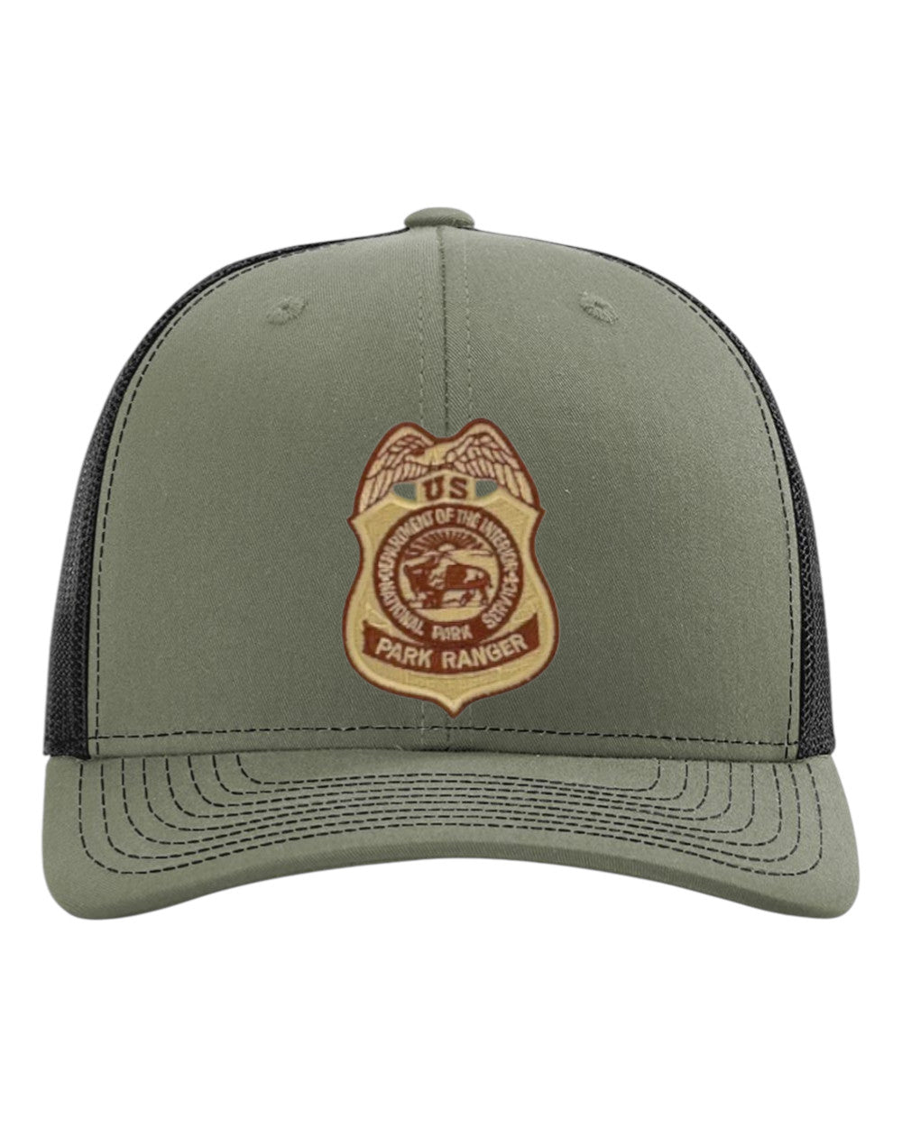 NPS BADGE ON RICHARDSON HAT