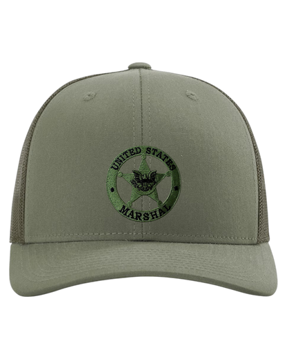USMS STAR EMBROIDERED RICHARDSON HAT-112