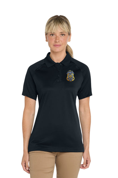 WOMEN'S DCIS S/A BADGE TACTICAL POLO-CS411