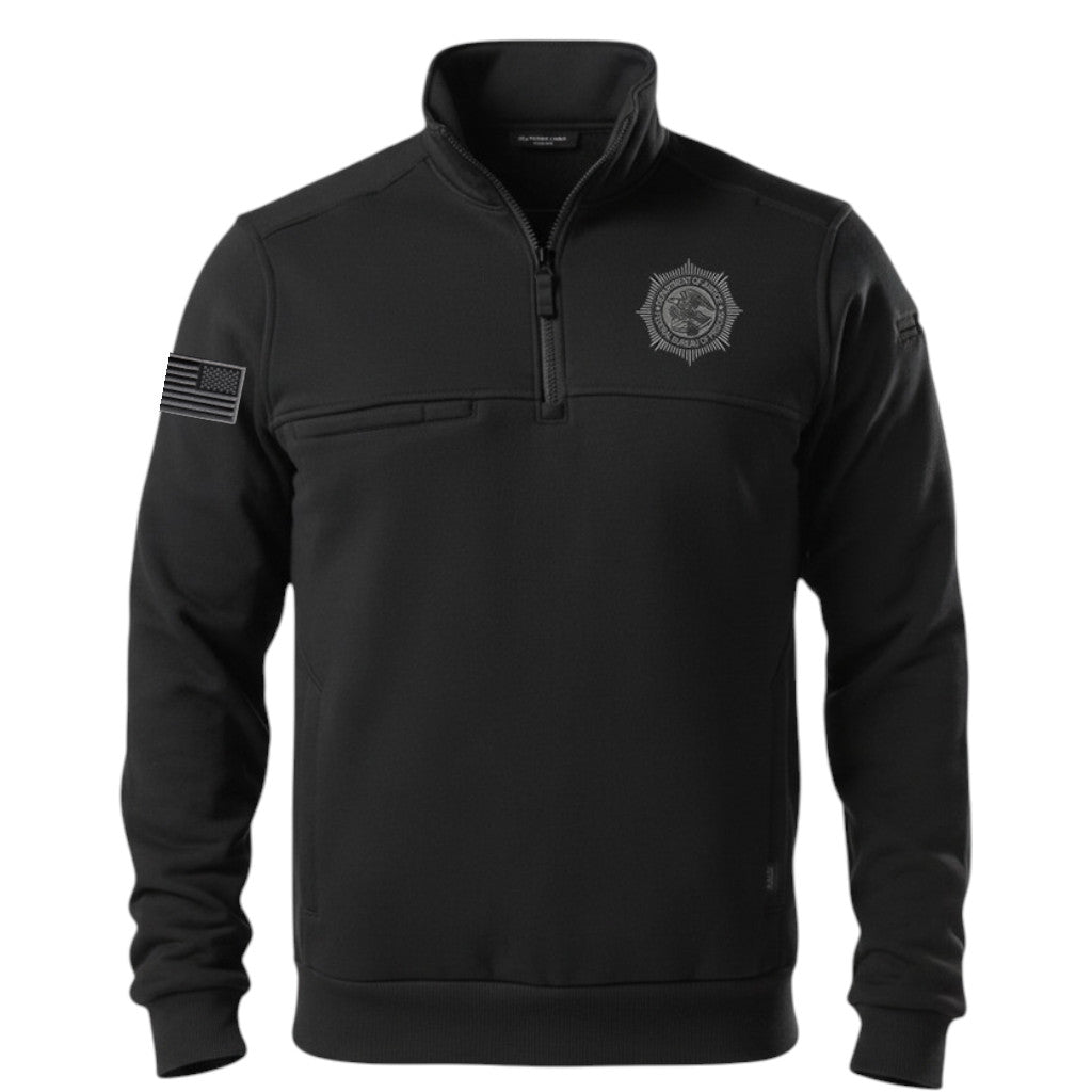 5.11 BOP JOB SHIRT 1/4 ZIP 2.0-72534-BLACK