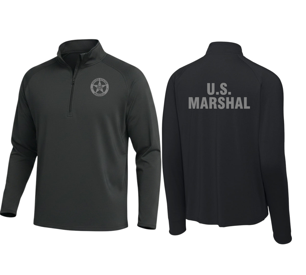 MEN'S USMS SPORT WICK STRETCH 1/2 ZIP PULLOVER-ST850 (3 colors)
