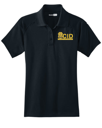 WOMEN'S ARMY CID PRINTED TACTICAL POLO-CS411