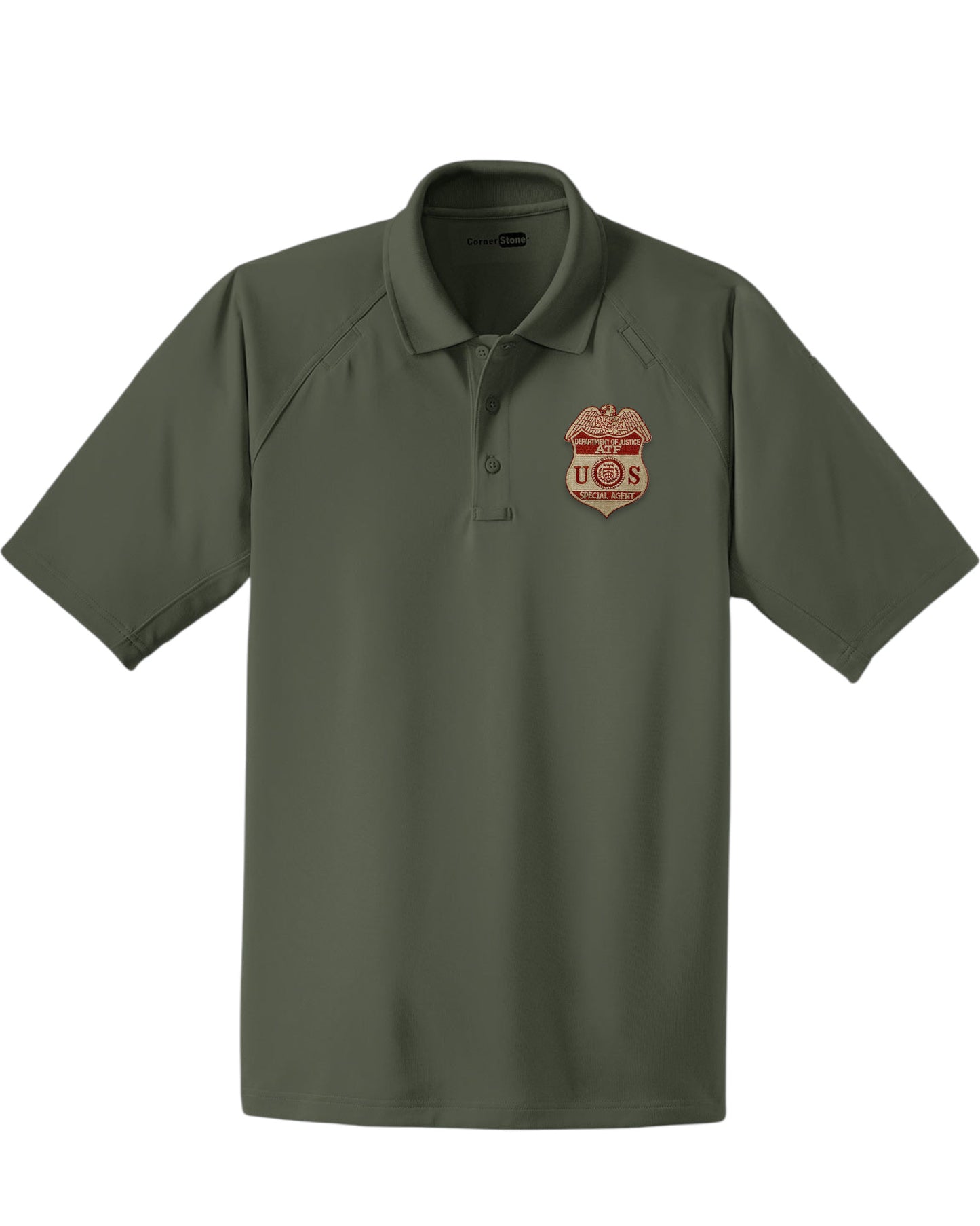 MEN'S ATF S/A BADGE TACTICAL POLO-CS410