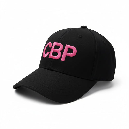 CBP PINK LETTERS EMBROIDERED ON FLEXFIT HAT