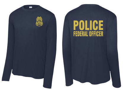 BIA POLICE OFFICER RAID T-SHIRT-ST350LS