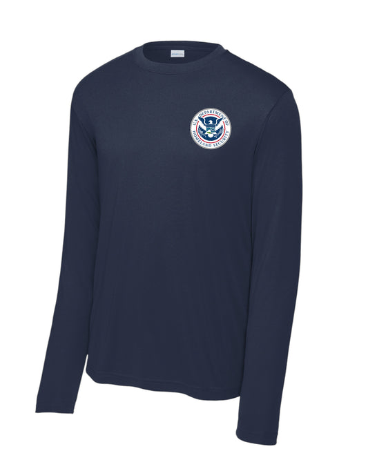 DHS SPORT TEK LONG SLEEVE PERFORMANCE T-SHIRT-ST350LS