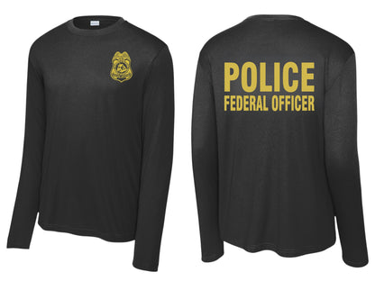 BIA POLICE OFFICER RAID T-SHIRT-ST350LS