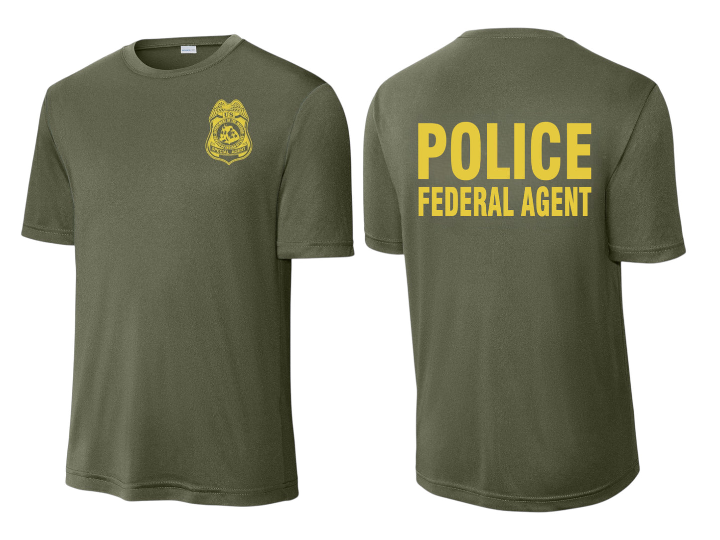 BIA SPECIAL AGENT RAID T-SHIRT-ST350