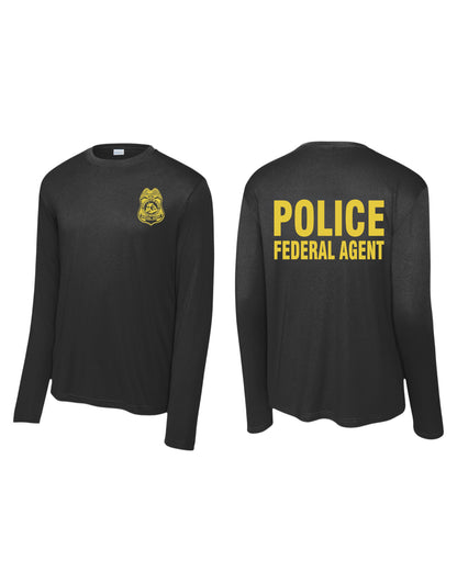 BIA SPECIAL AGENT RAID T-SHIRT-ST350LS