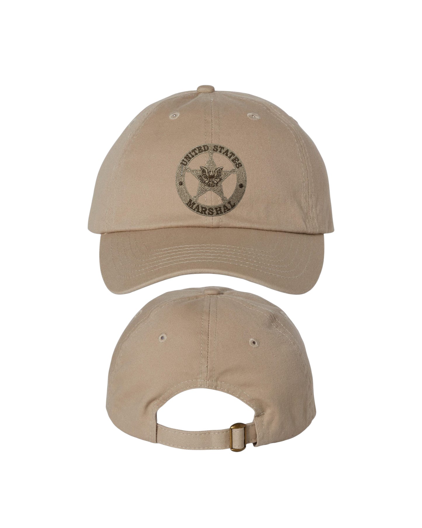 USMS STAR EMBROIDERED LOW PROFILE HAT-VC300A