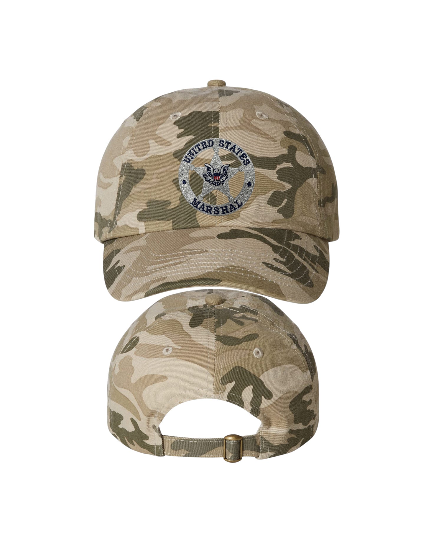 USMS STAR EMBROIDERED LOW PROFILE HAT-VC300A