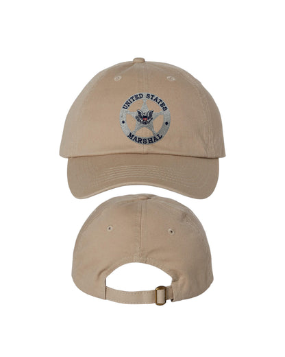 USMS STAR EMBROIDERED LOW PROFILE HAT-VC300A
