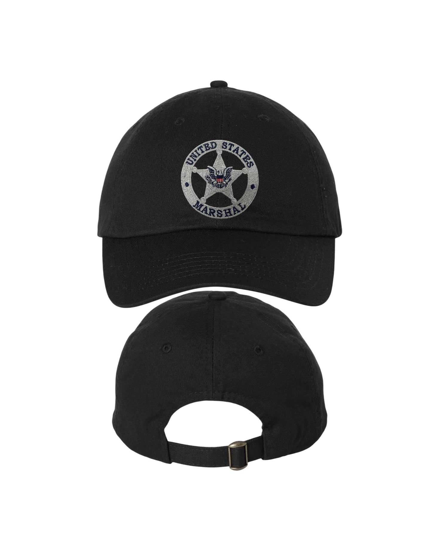 USMS STAR EMBROIDERED LOW PROFILE HAT-VC300A