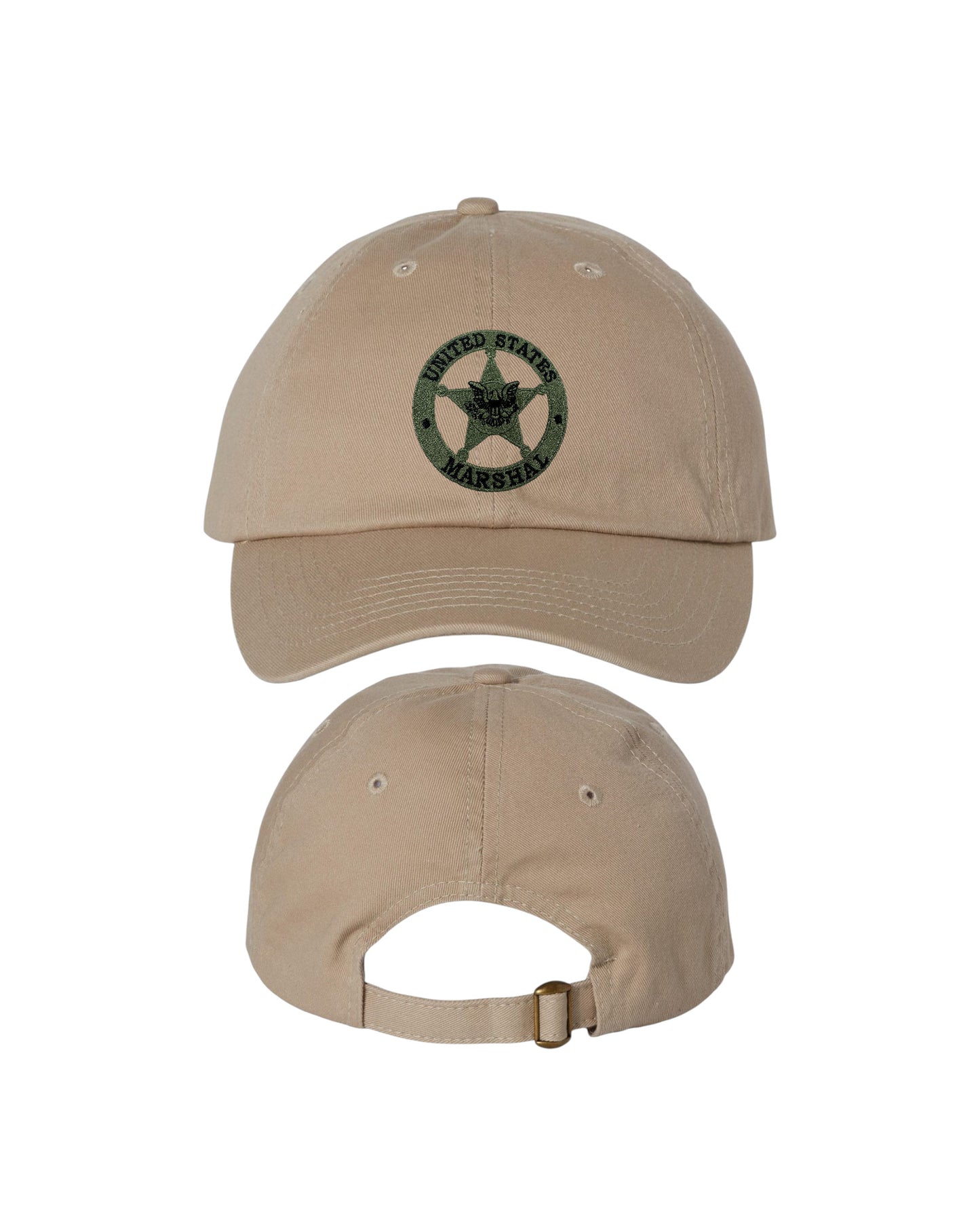 USMS STAR EMBROIDERED LOW PROFILE HAT-VC300A