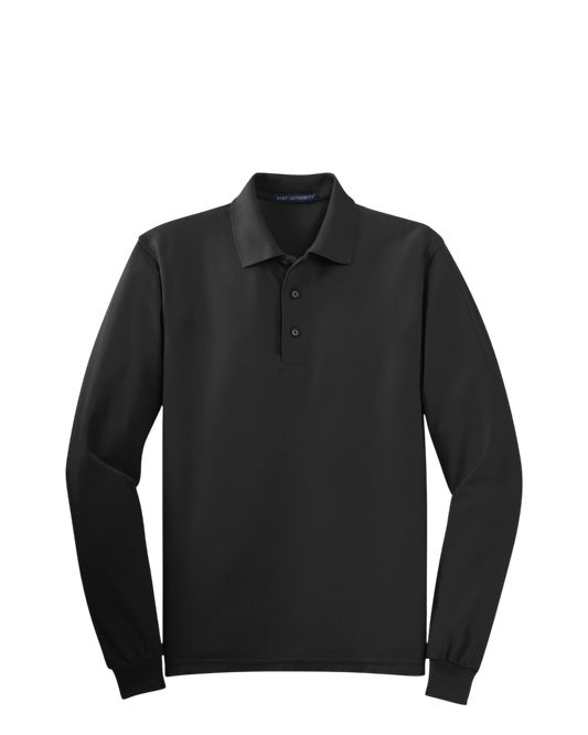 MEN'S LONG SLEEVE PORT AUTHORITY POLO - K500LS