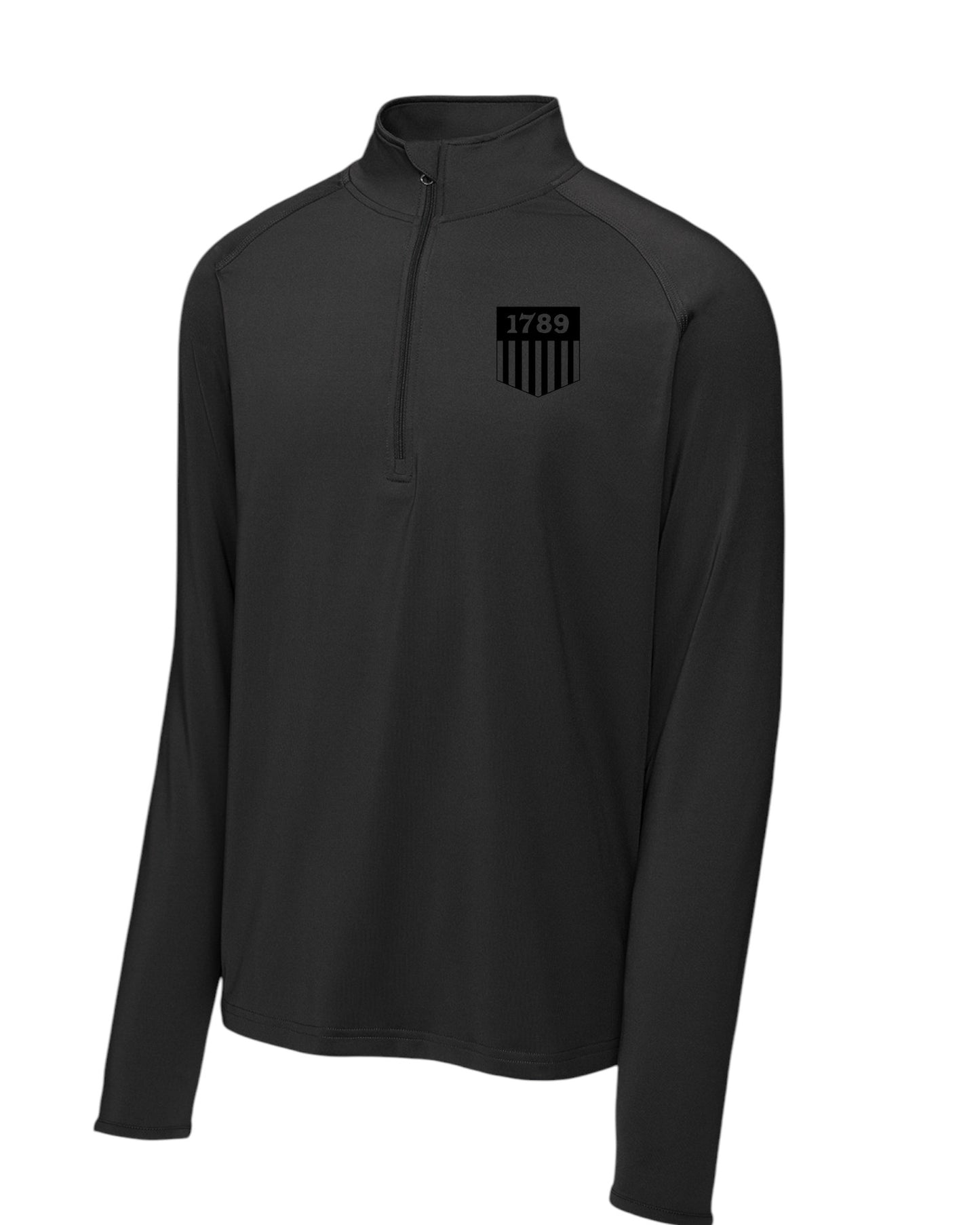 1789 PRINTED SHIELD 1/4 ZIP PULLOVER-ST850