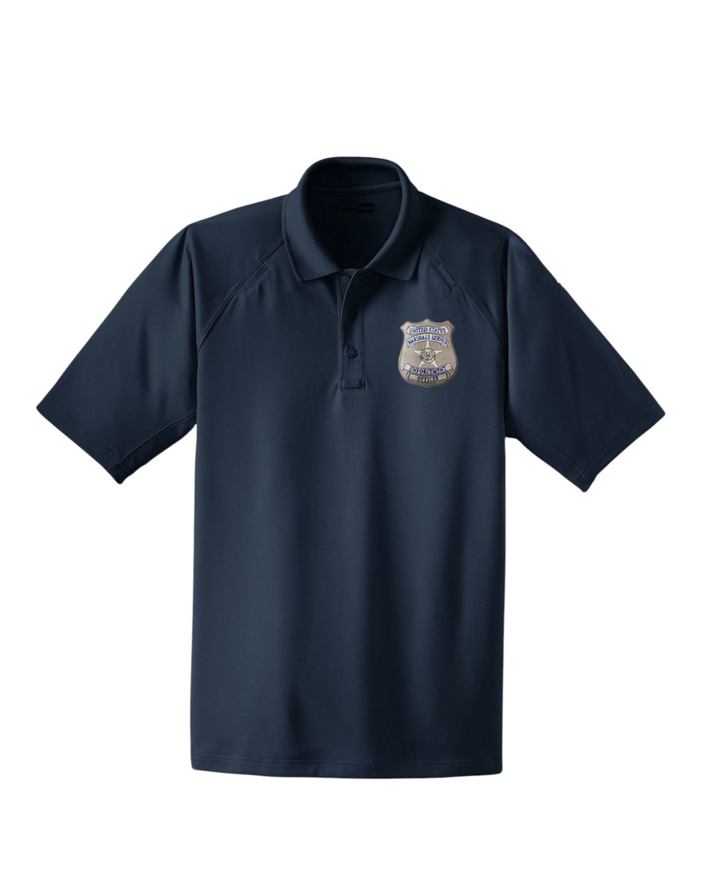 MEN'S USMS ENFORCEMENT OFFICER BADGE TACTICAL POLO-CS410